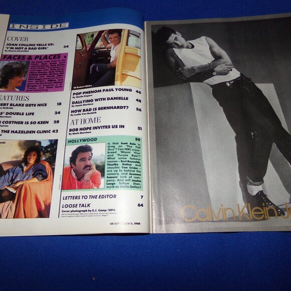 Vintage US Magazine - Joan Collins - September 9 1985 - Vol 3 No - Kevin Costner - Picture 2 of 6